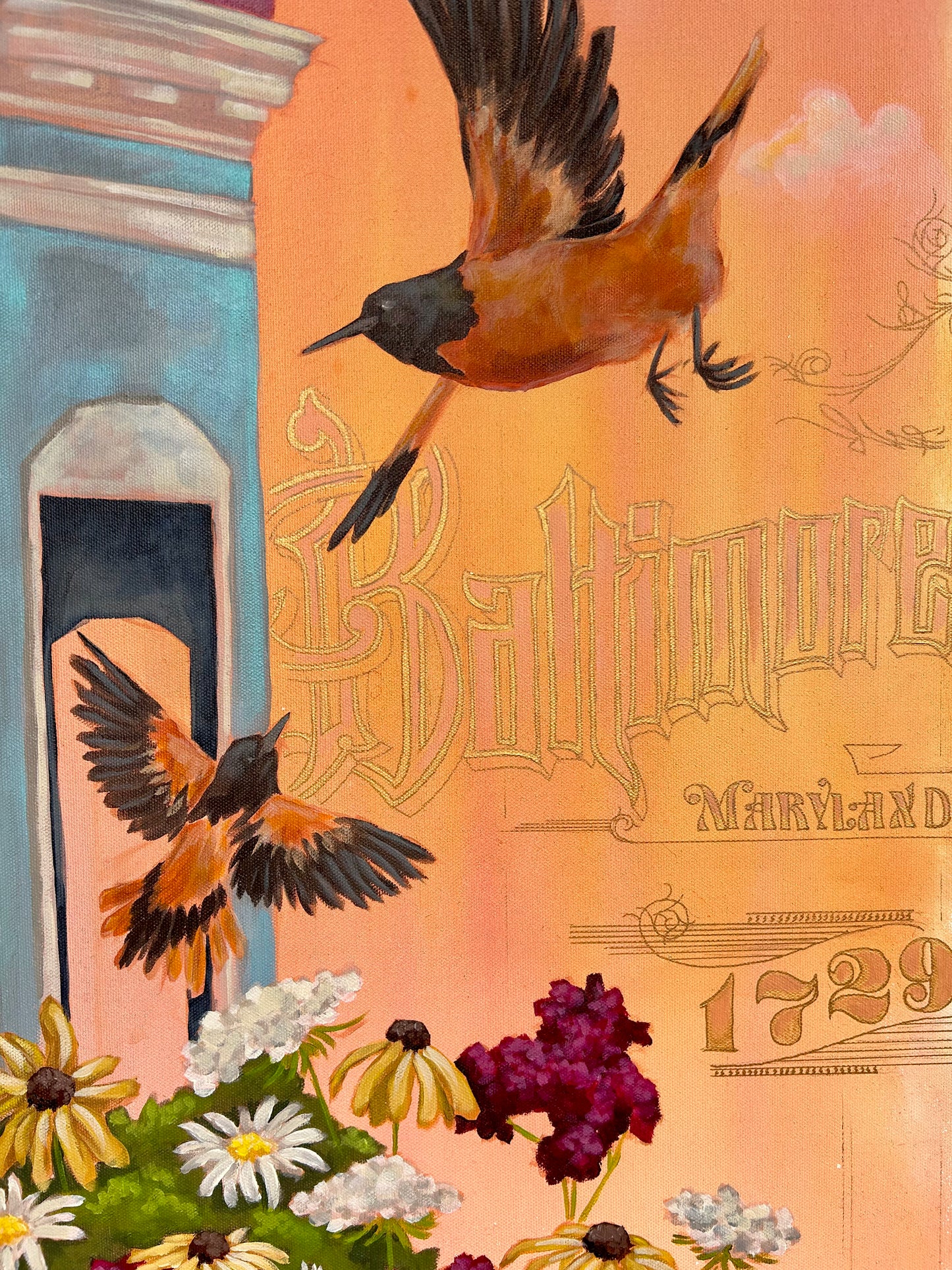 "Knabe in Bloom" Fine Art Print