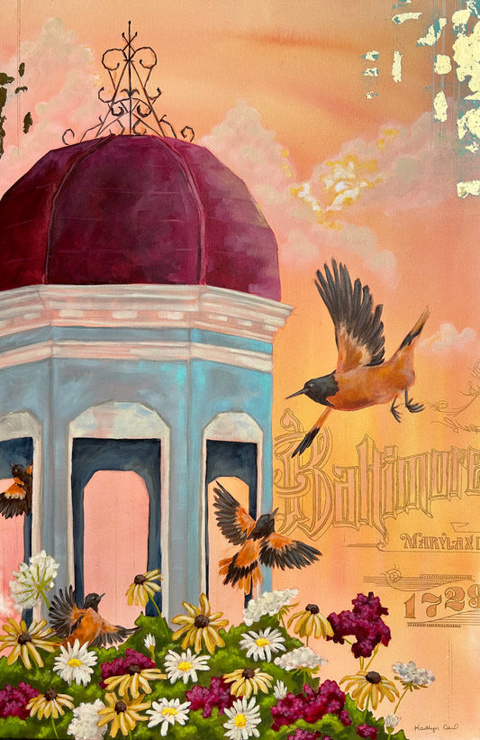 "Knabe in Bloom" Original Painting