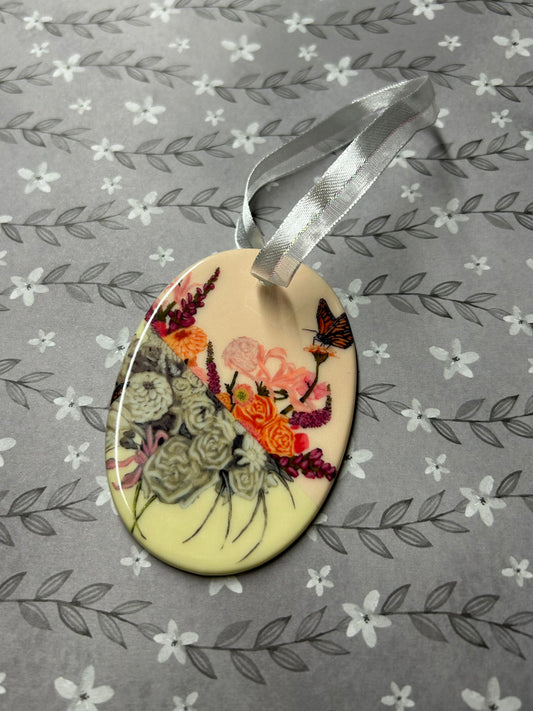 A Butterfly's Kiss Ornament