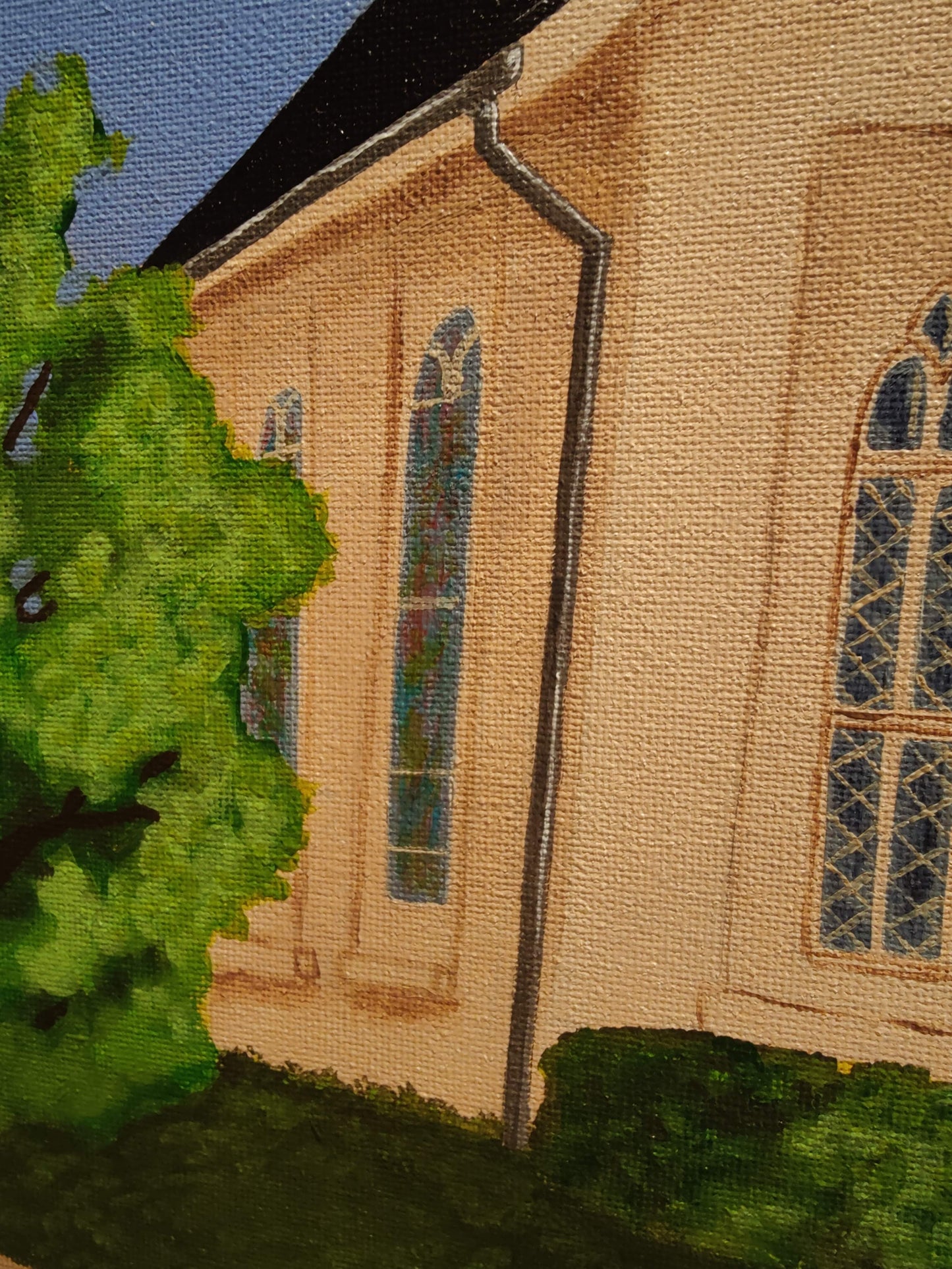 "Presbyterian Church of Catasauqua" Original Painting