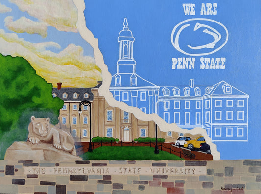 Penn State Fine Art Print