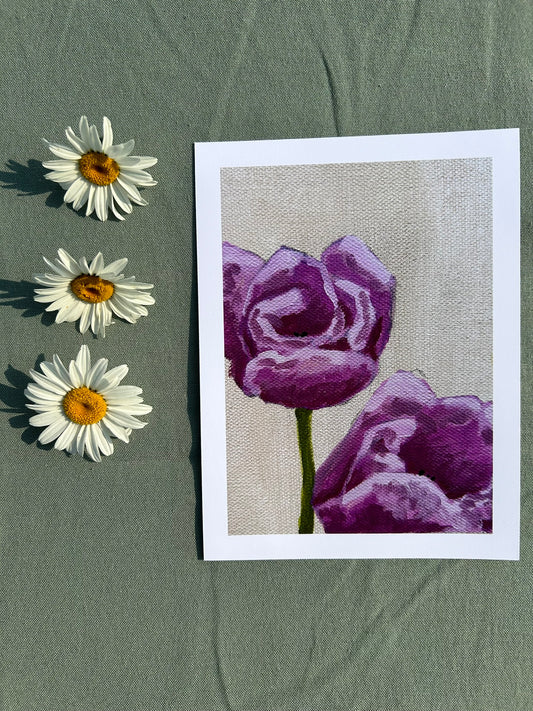 Mini Floral Paper Fine Art Prints