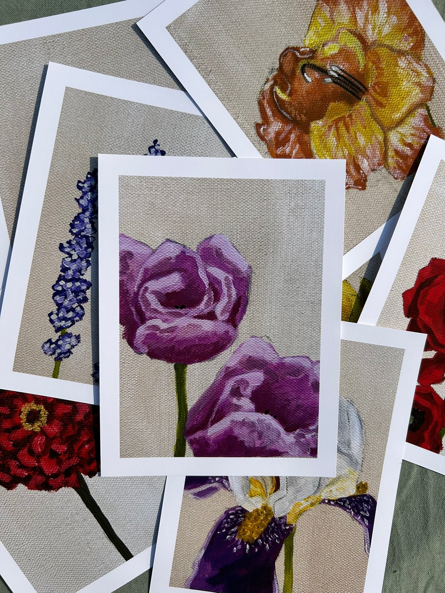 Mini Floral Paper Fine Art Bundle
