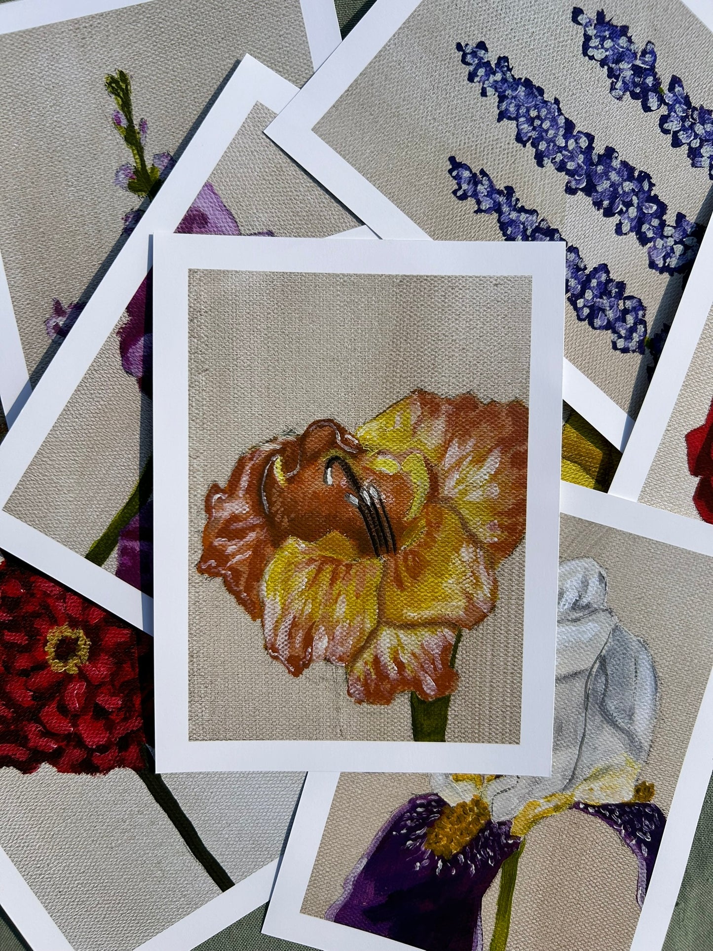 Mini Floral Paper Fine Art Prints