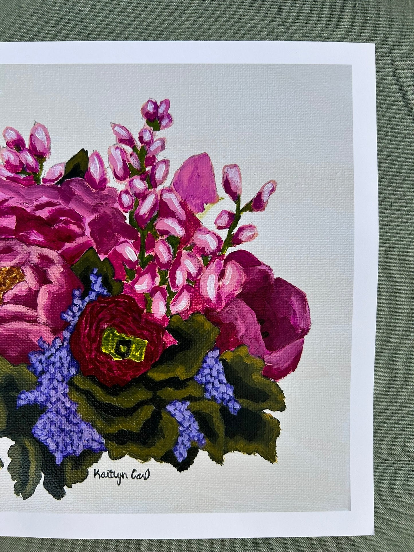 "A Pinch of Purple" Fine Art Print