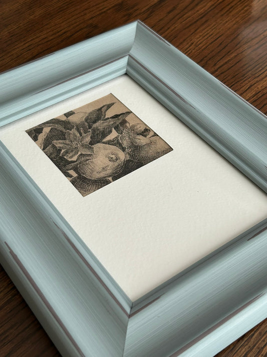 Lemons Mini Pen Drawing