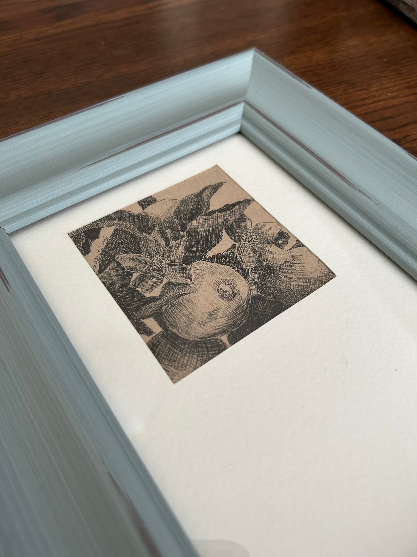 Lemons Mini Pen Drawing