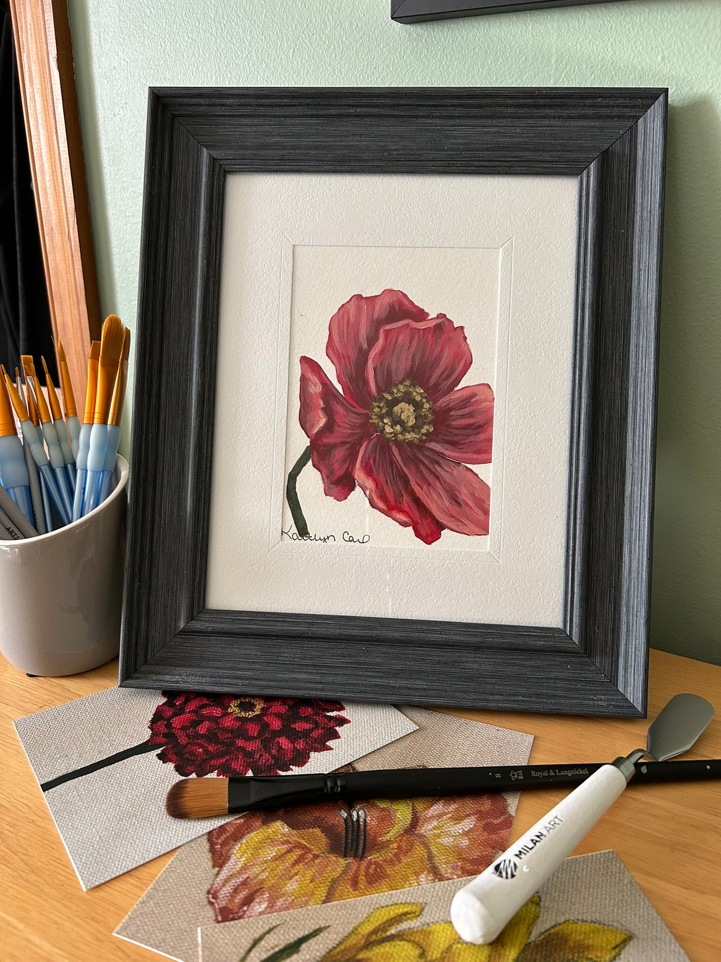 Poppy Original Painting