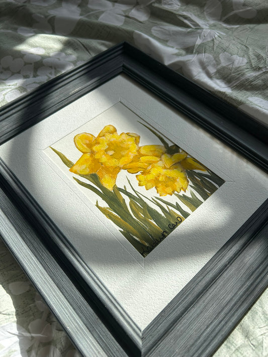 Daffodil Original Painting