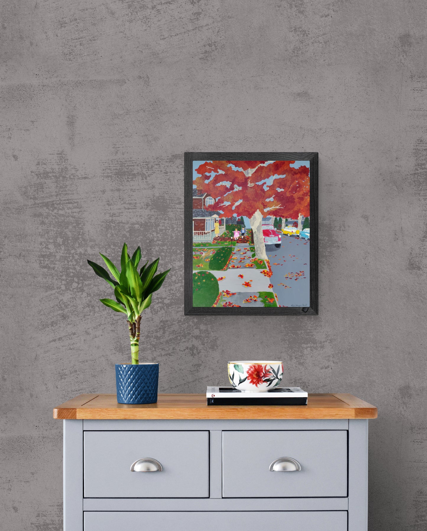 "Fall on Fourth Street" Fine Art Print