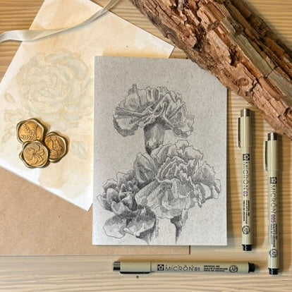 Carnation Greeting Card