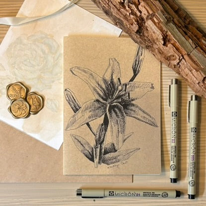 Lily Greeting Card