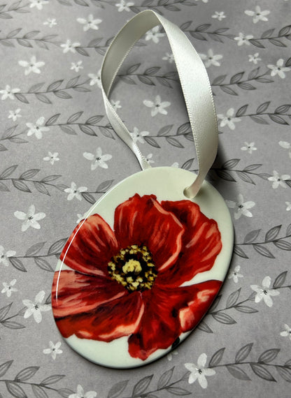 Poppy Ornament