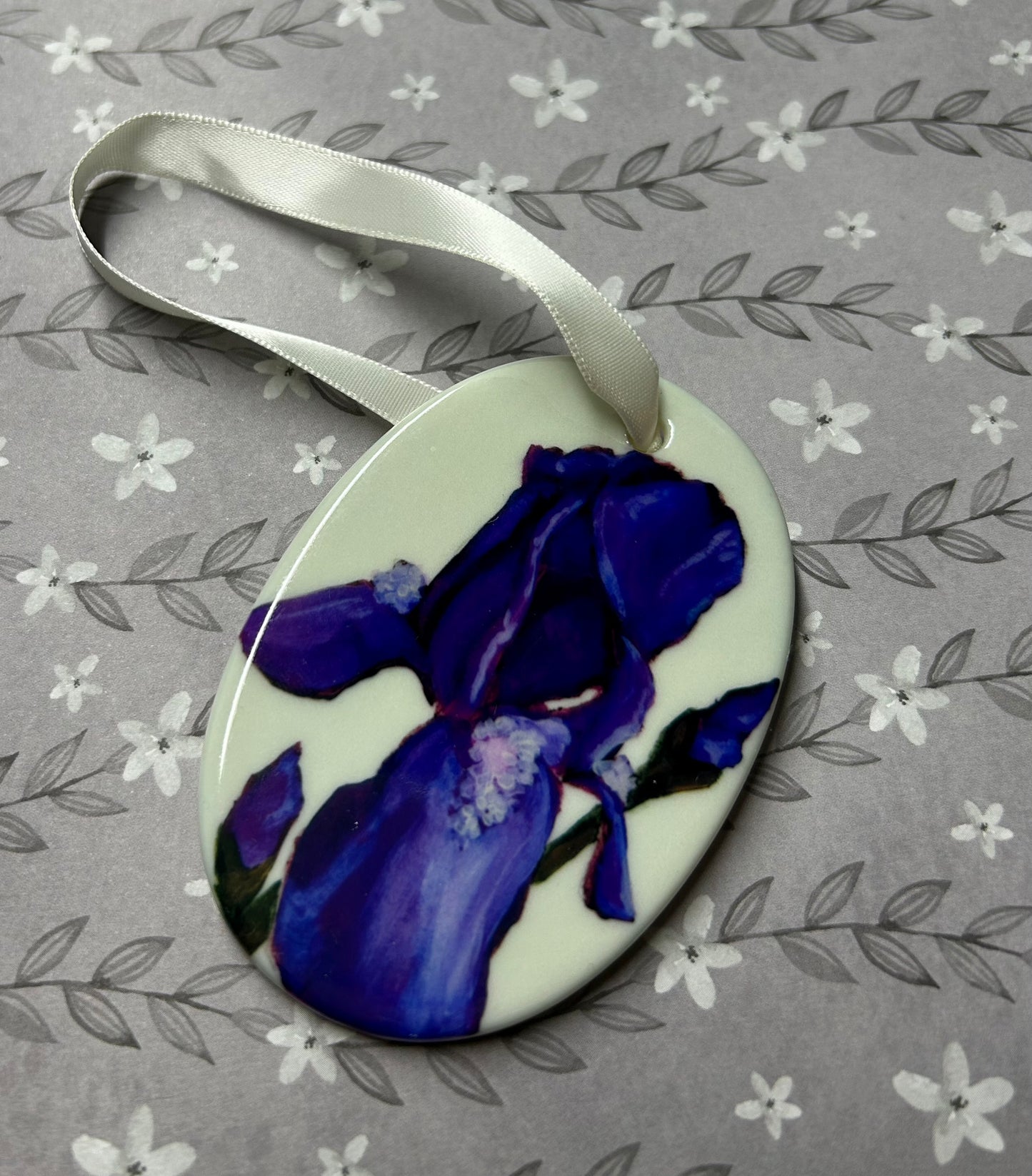 Iris Ornament