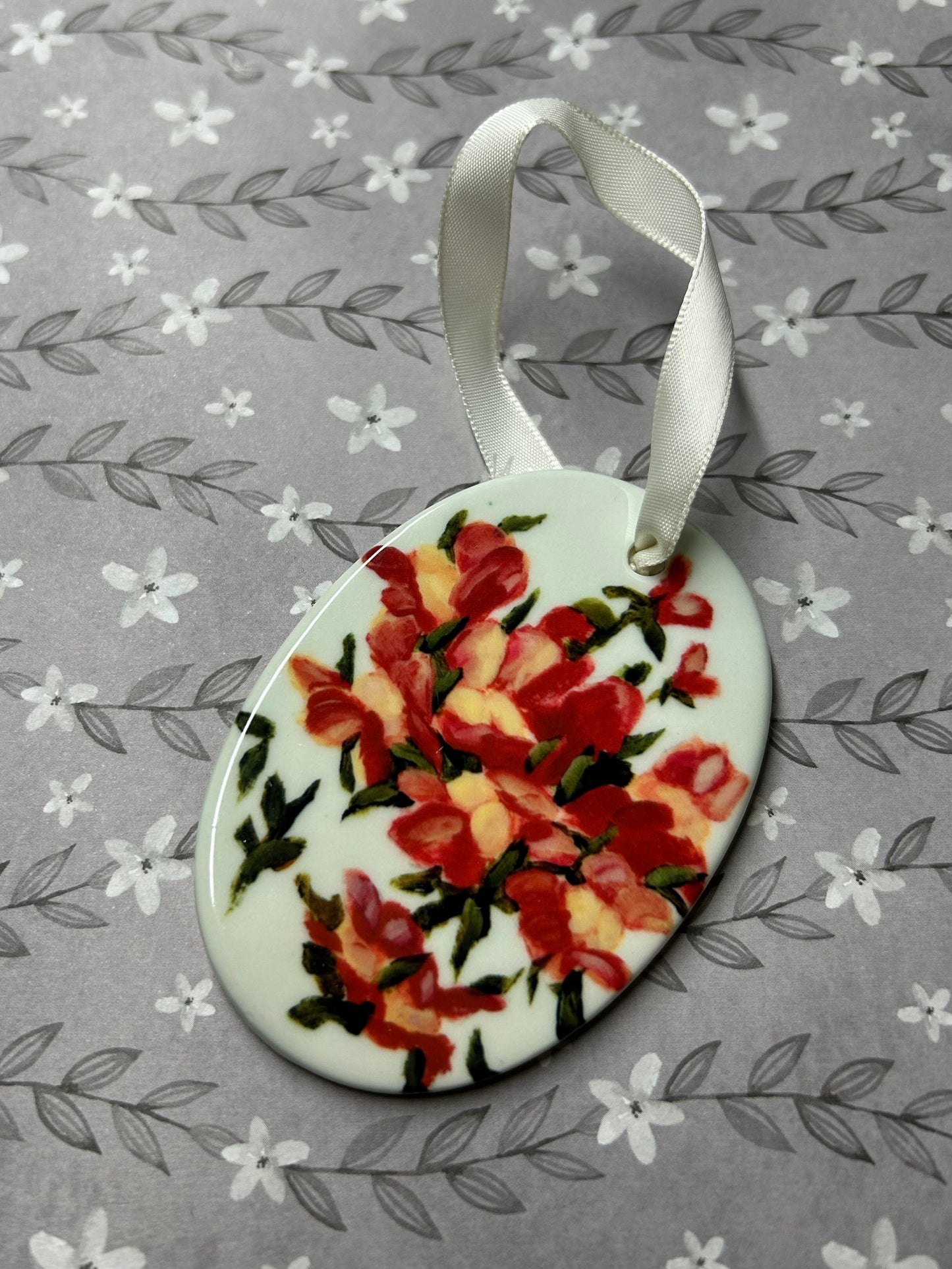 Snapdragons Ornament