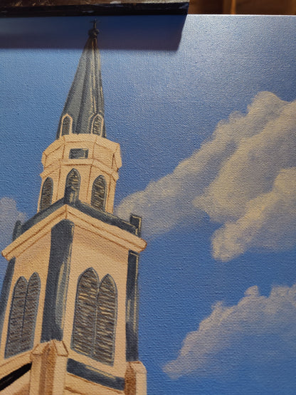 "Presbyterian Church of Catasauqua" Original Painting