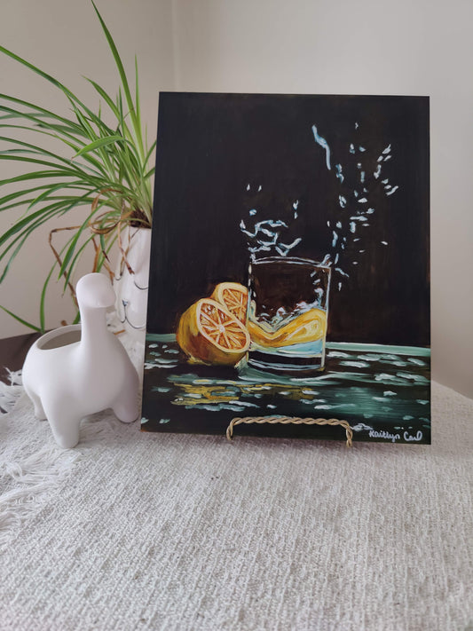 "Lemon Drop" Original Oil Painting