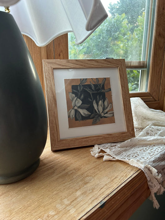 "Among the Magnolias" Original Painting