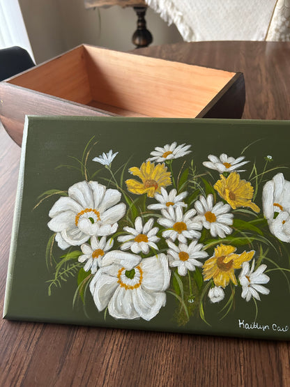 Hand-Painted Keepsake Box