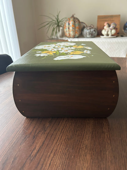 Hand-Painted Keepsake Box