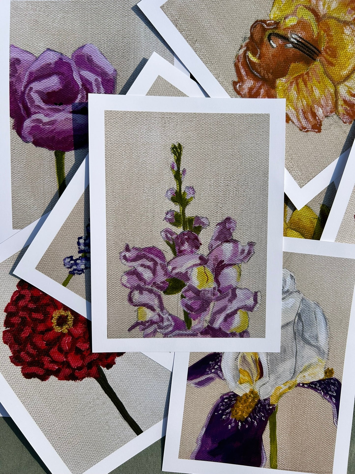 Mini Floral Paper Prints