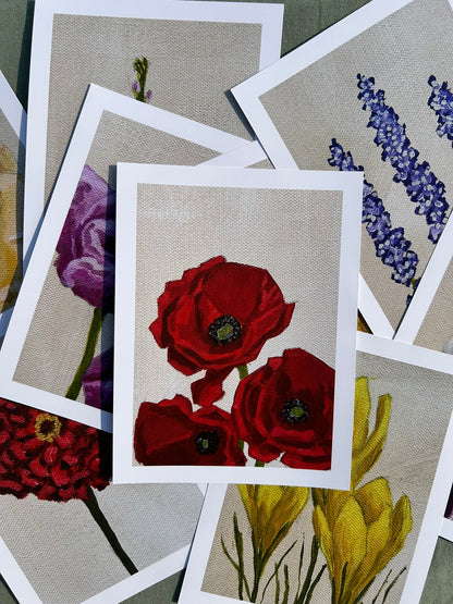 Mini Floral Paper Prints