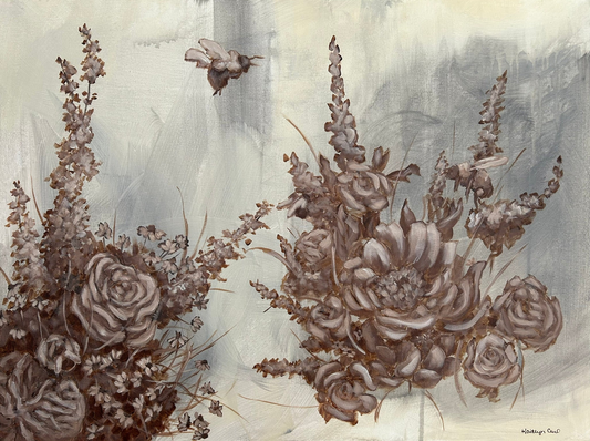 "Blooming in the Dark" Fine Art Print