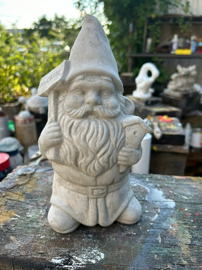 Gnome with Birdhouse