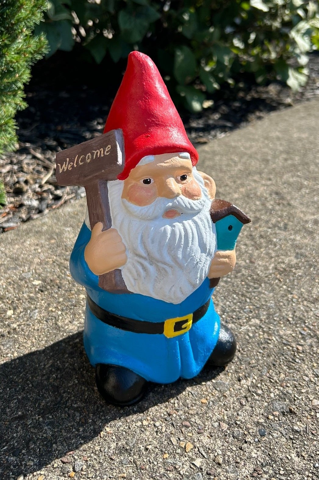 Gnome with Birdhouse