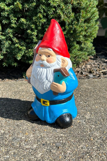 Gnome with Birdhouse