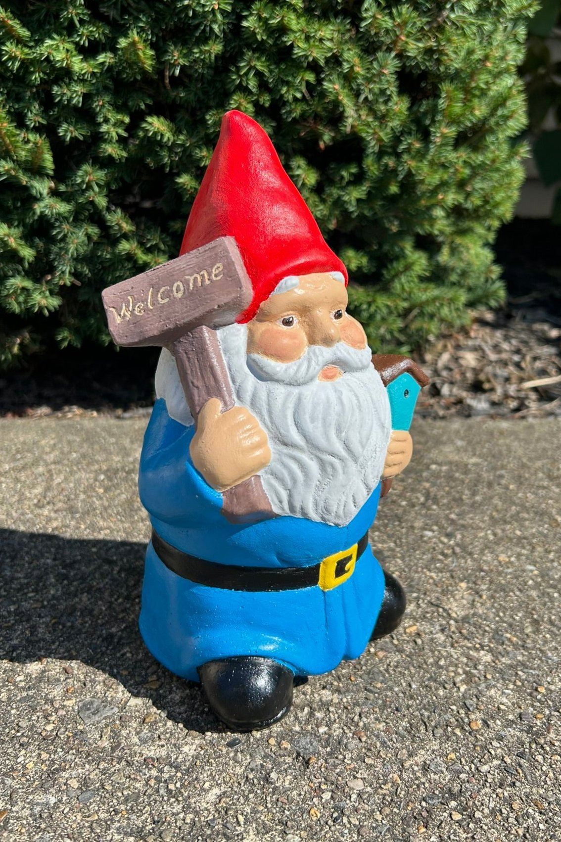 Gnome with Birdhouse