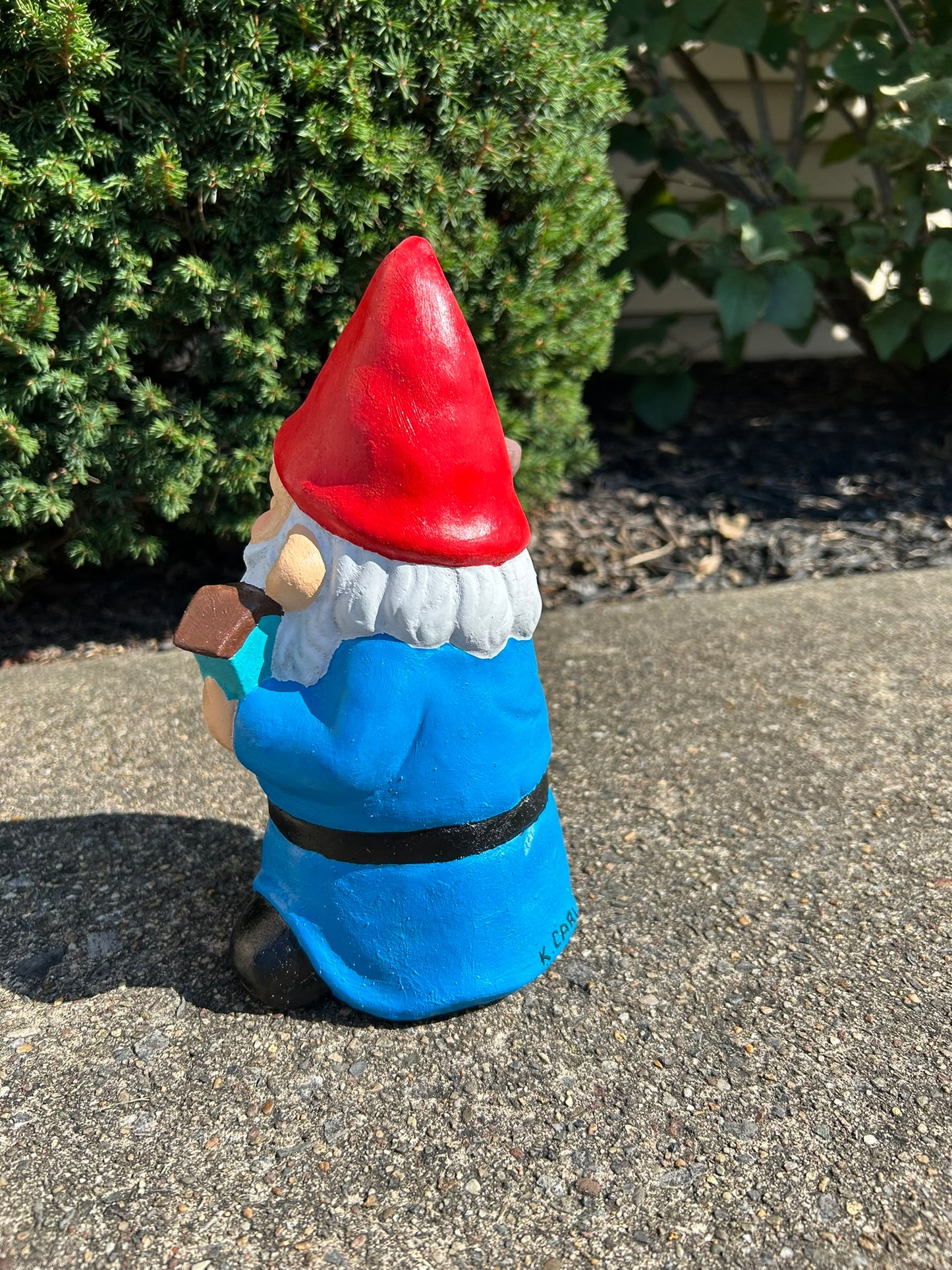 Gnome with Birdhouse