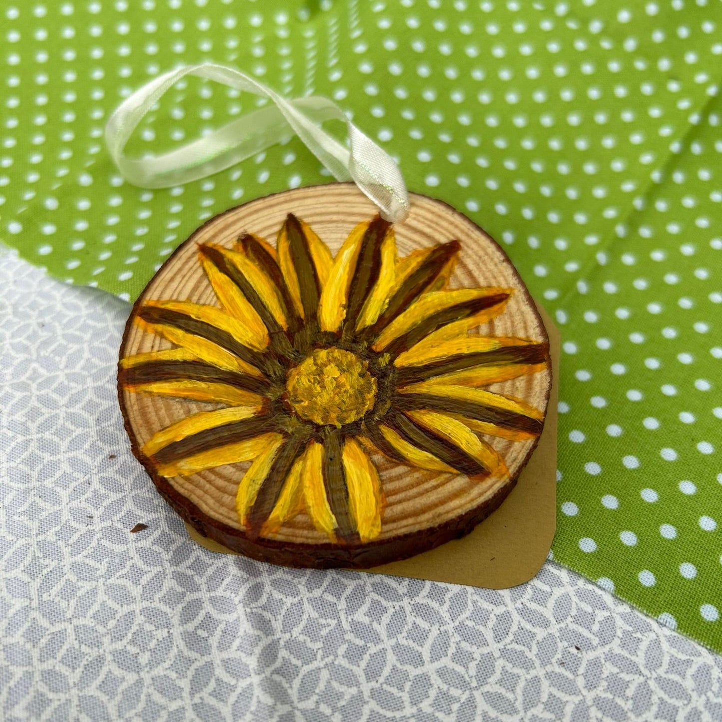 Small Gazania Christmas Ornament