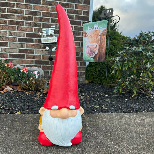 Large Gnome with Tall Hat