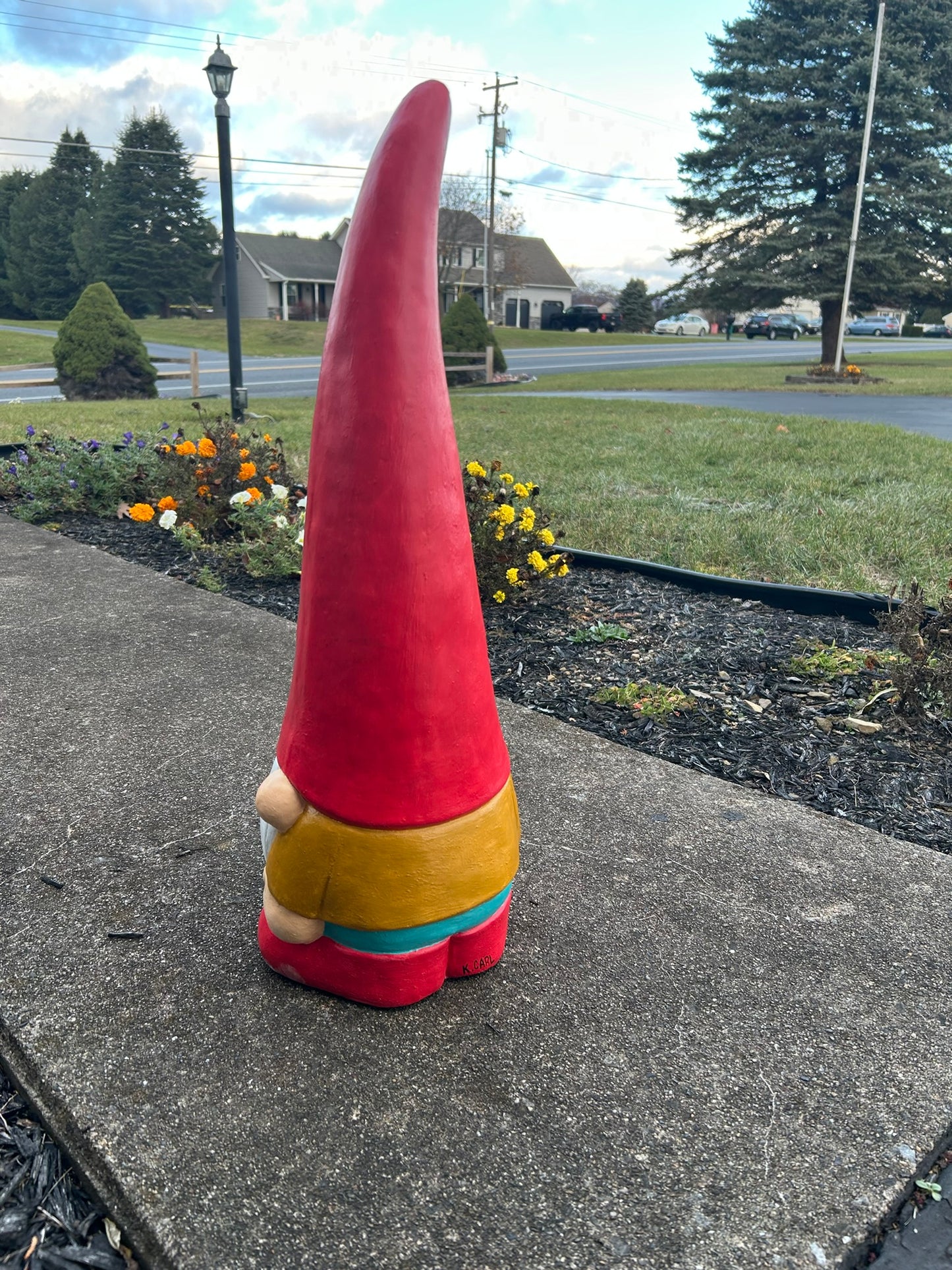 Large Gnome with Tall Hat