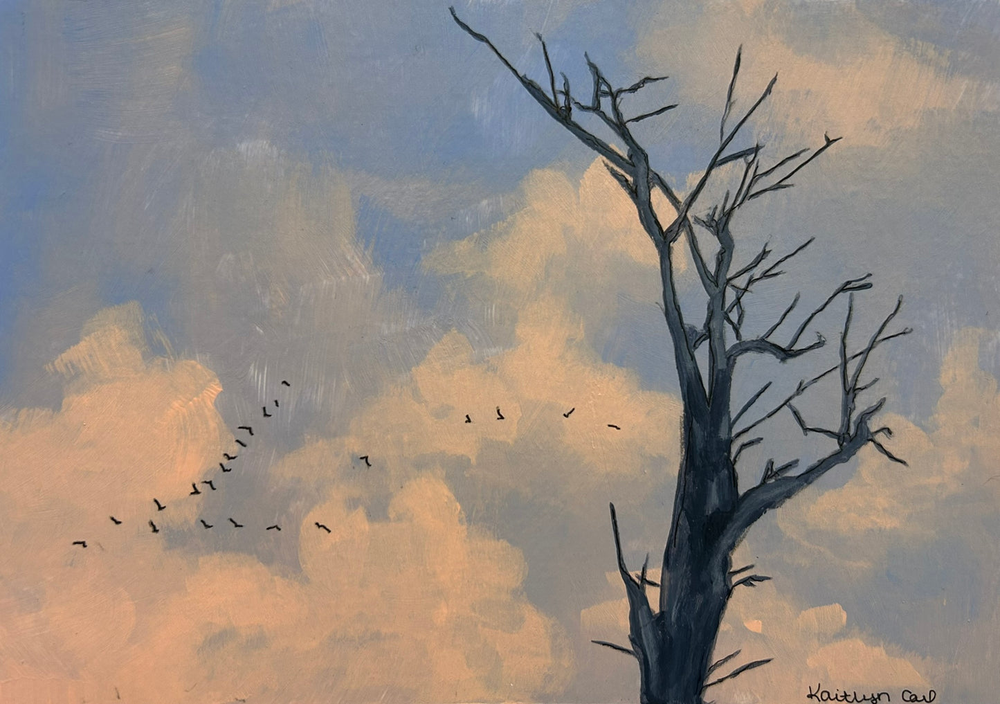 "Still, They Stand" Original Painting