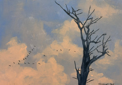 "Still, They Stand" Original Painting