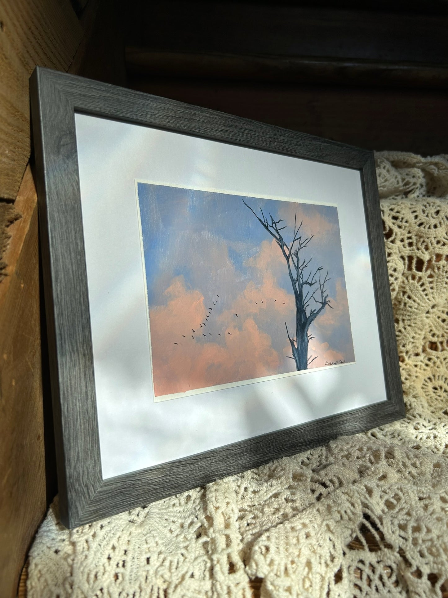 "Still, They Stand" Original Painting