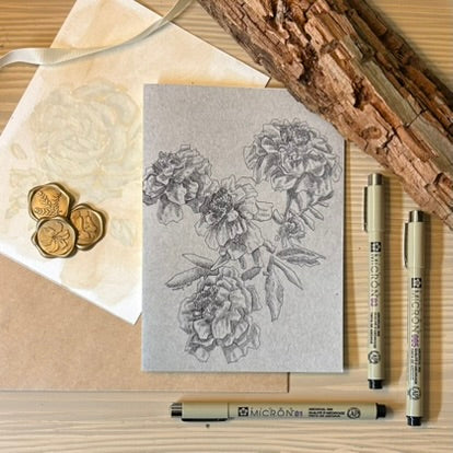 Marigold Greeting Card