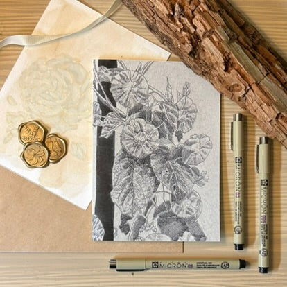 Morning Glory Greeting Card